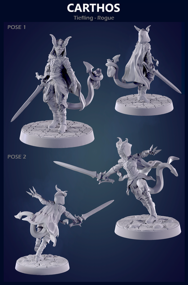 Carthos the Tiefling Rogue